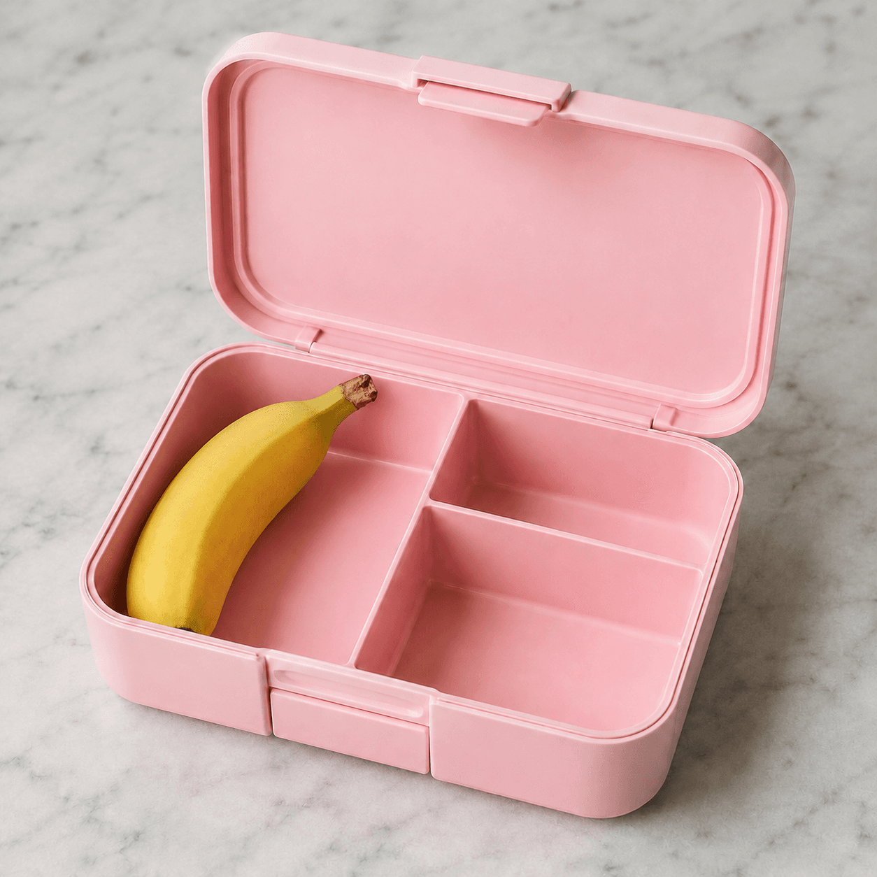 What I used to pack and apologize for: a lone banana